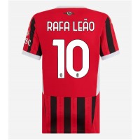 AC Milan Rafael Leao #10 Kotipaita Naiset 2024-25 Lyhythihainen